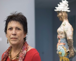 Diane at Boca Raton Museum of Art show