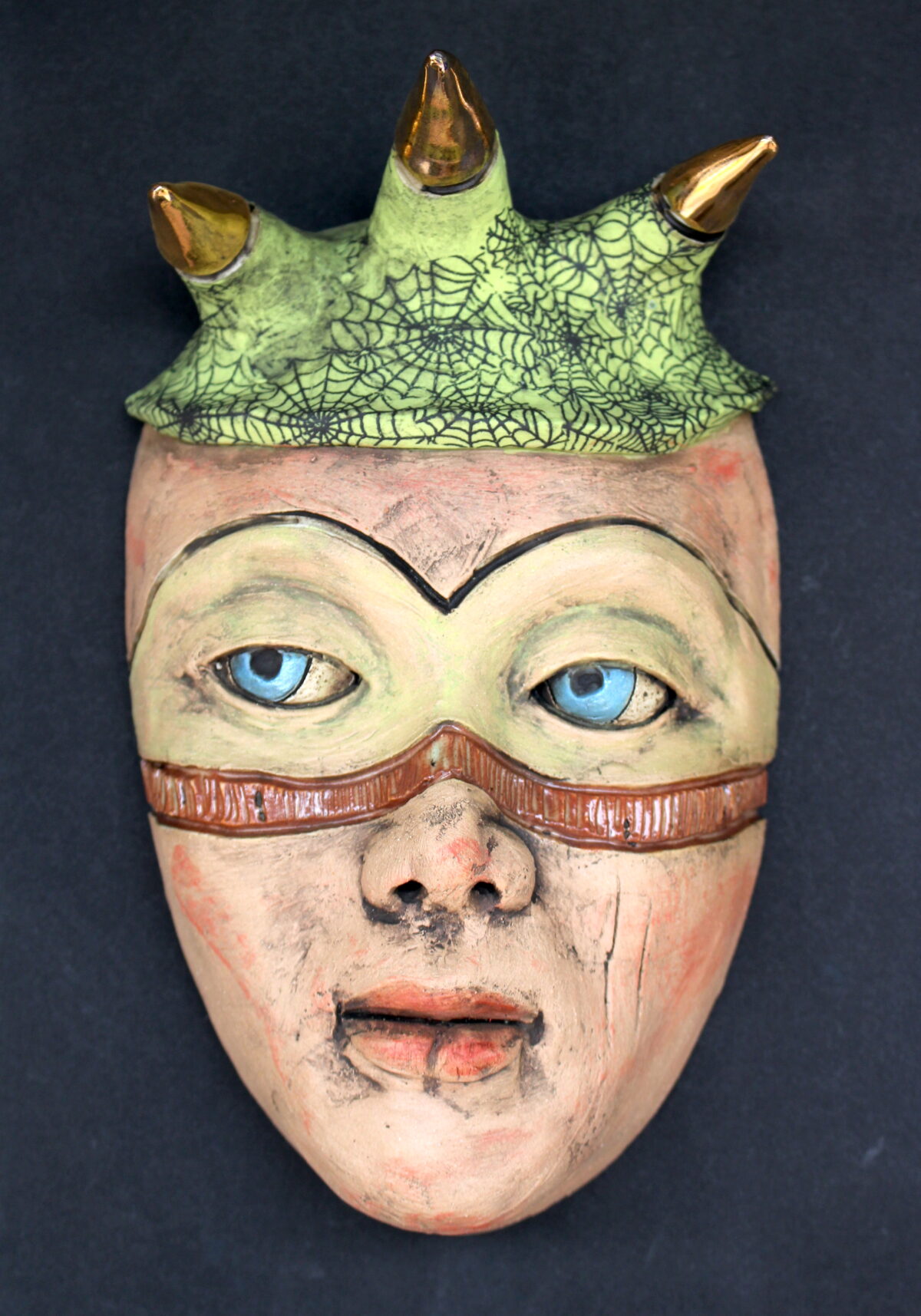 Face #54 Ceramic Wall Hanging