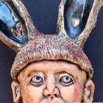 Wall Hanging Ceramic Sculptures